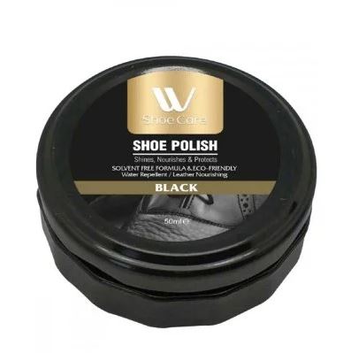 Shoe Polish Black | 1.69 fl oz | WBM SHOE CARE